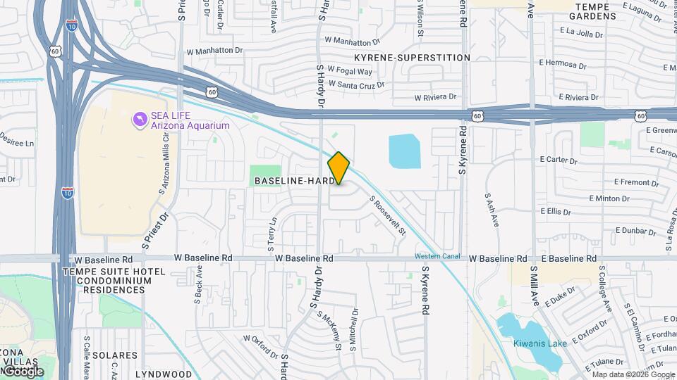 678 W Fremont Dr Map and Location Details