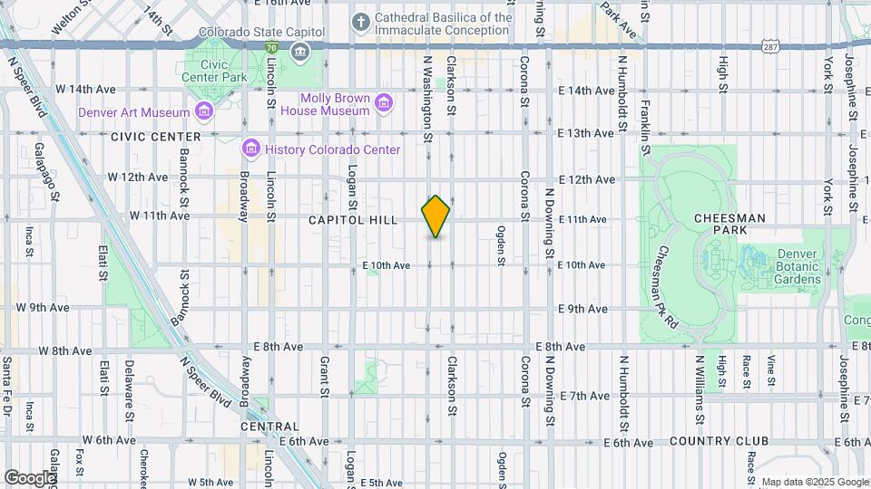 1030 Washington Mapa y Detalles de la Ubicación