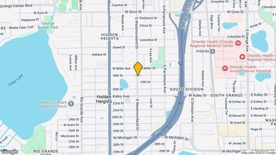 930 18th St Map and Location Details
