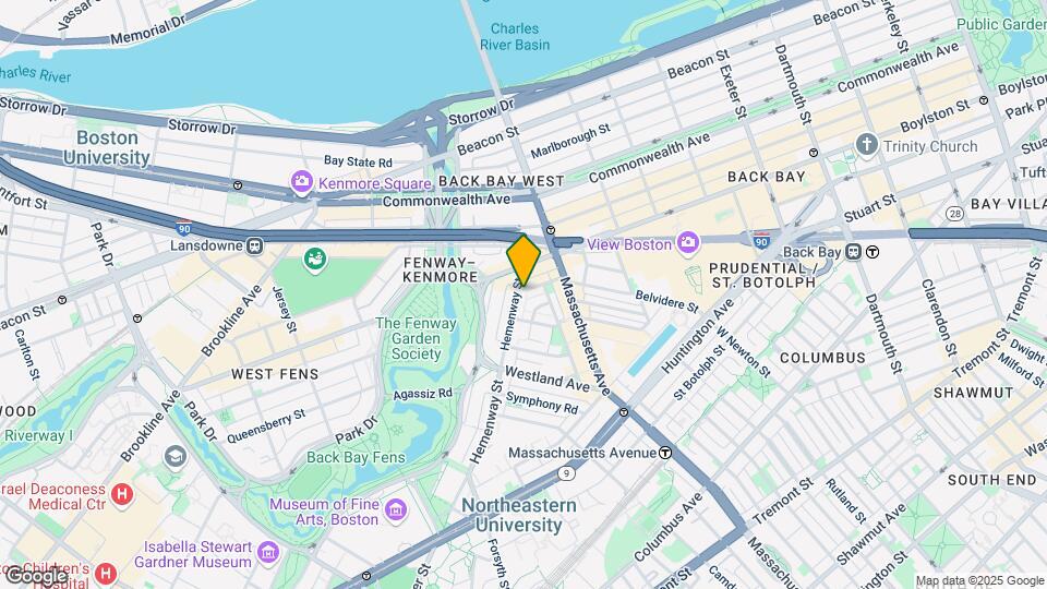 20 Hemenway Street Mapa y Detalles de la Ubicación