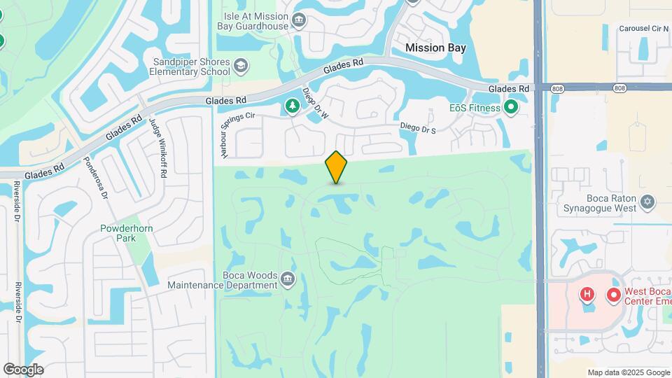 11115 Boca Woods Ln Map and Location Details