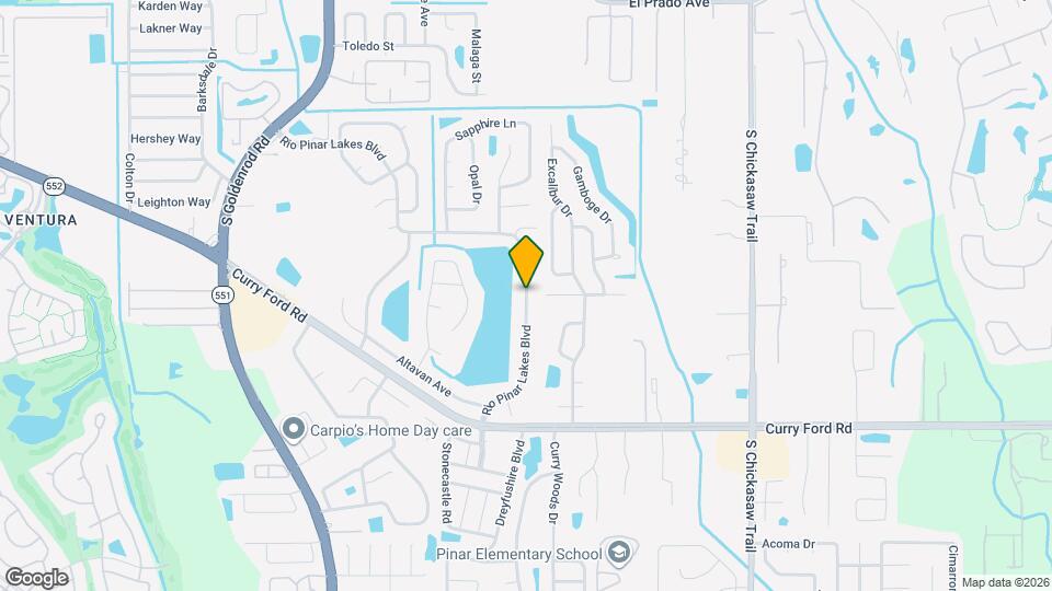 2454 Rio Pinar Lakes Blvd Map and Location Details