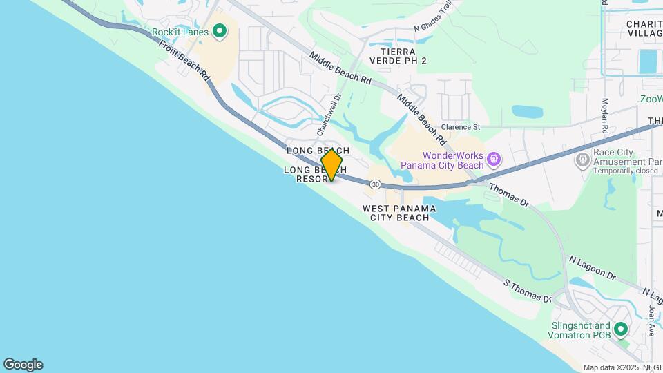 10517 Front Beach Rd Mapa y Detalles de la Ubicación