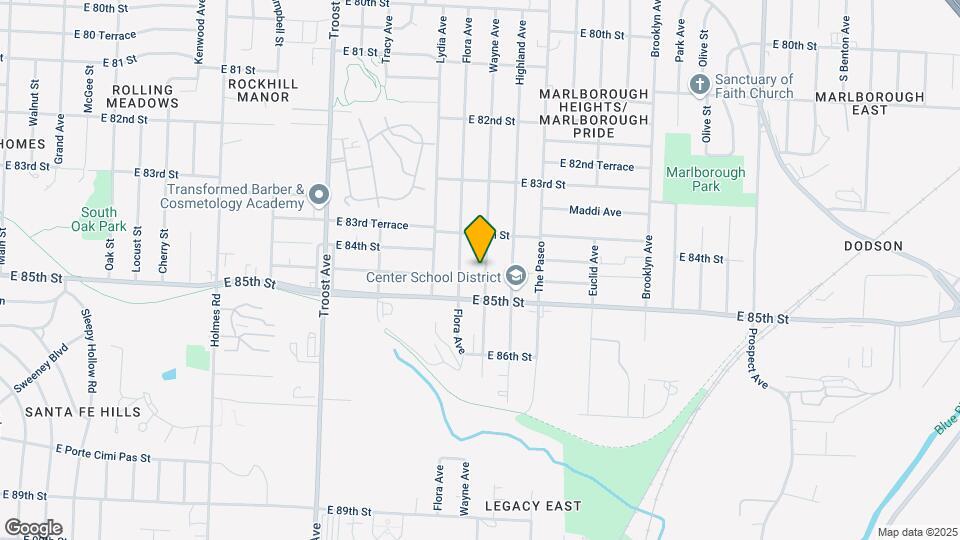 8426 Wayne Ave Map and Location Details