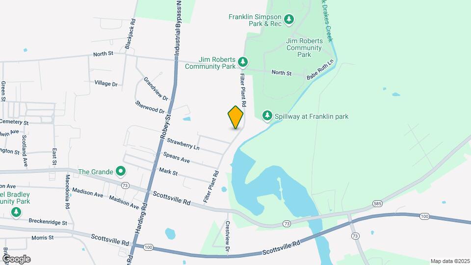 409 Filter Plant Rd Map and Location Details