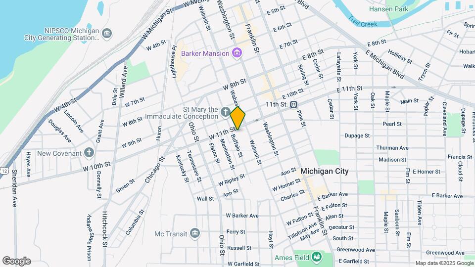 316 W 11th St Map and Location Details