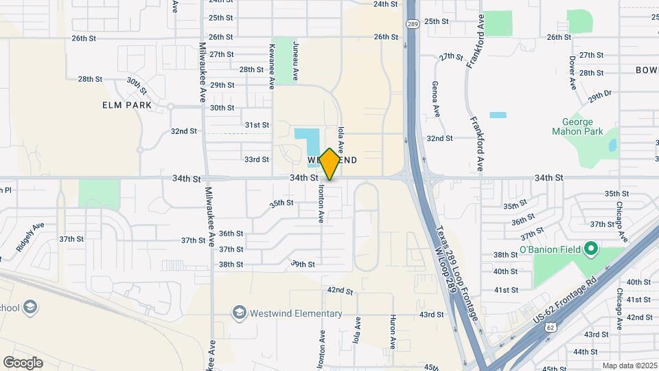 6193 34th St Map and Location Details