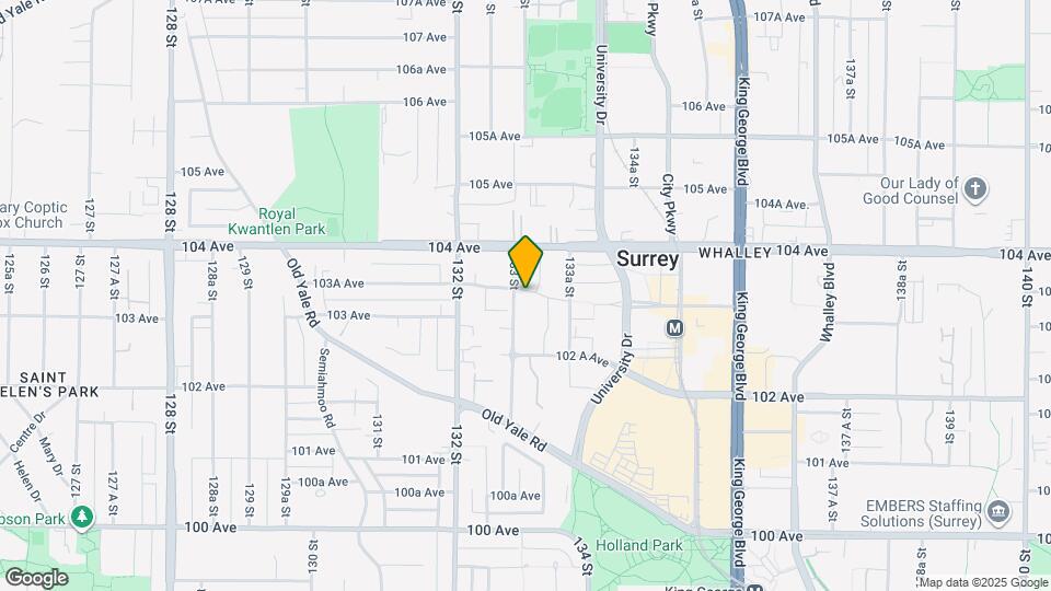 13308 Central Ave Map and Location Details