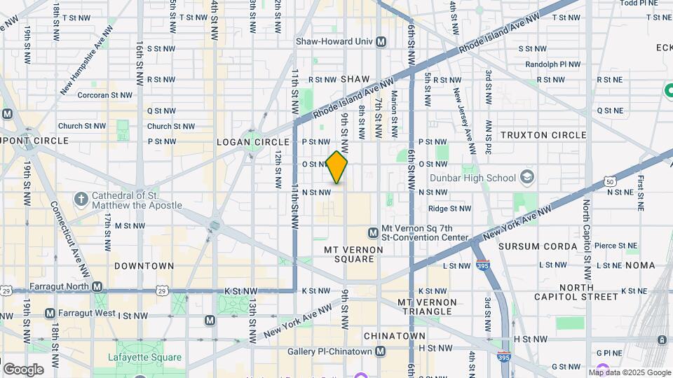 907 N St NW Map and Location Details