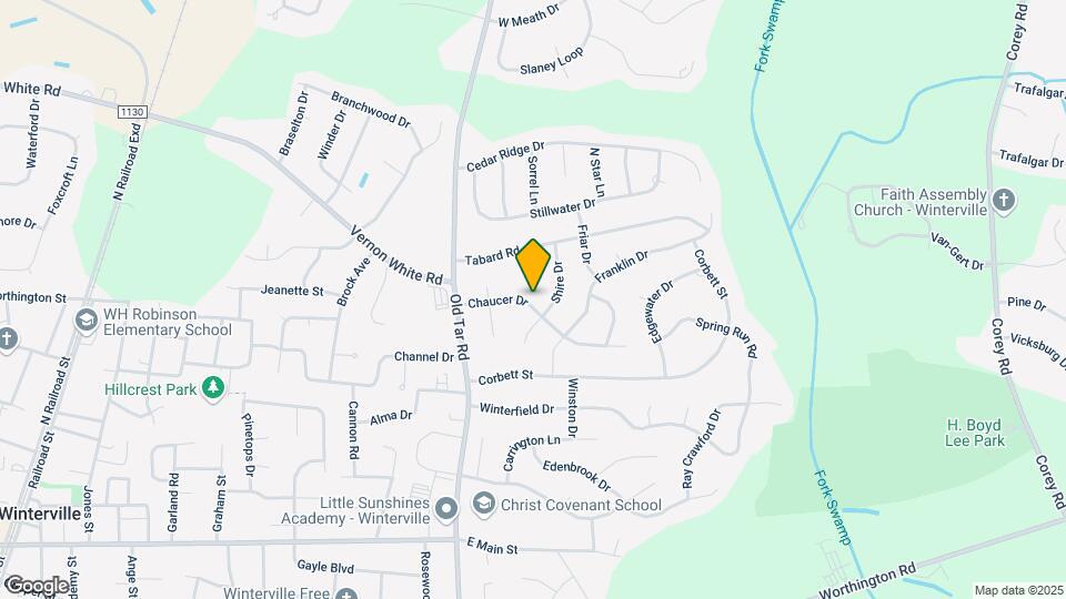 567 Chaucer Dr Map and Location Details