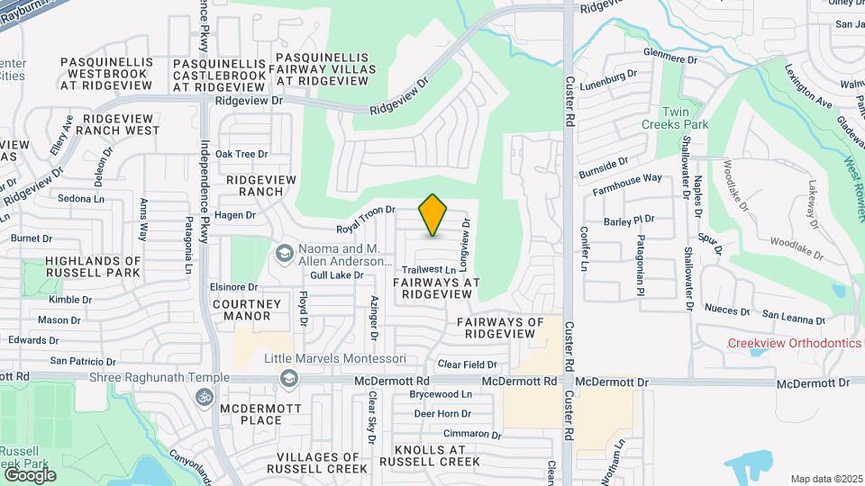 2509 Heather Glen Dr Map and Location Details