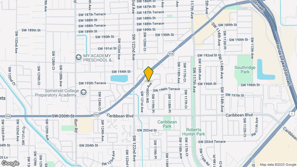19532 SW 120th Ave Mapa y Detalles de la Ubicación