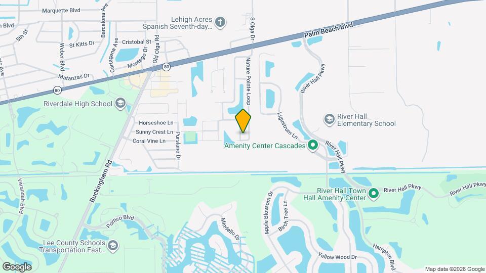 2713 Nature Pointe Loop Mapa y Detalles de la Ubicación