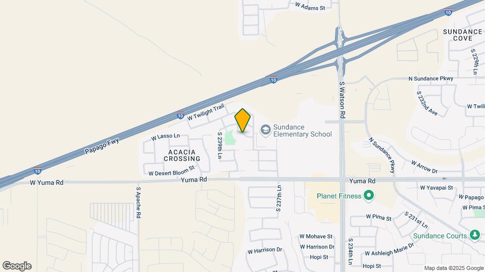 23887 W Lasso Ln Map and Location Details