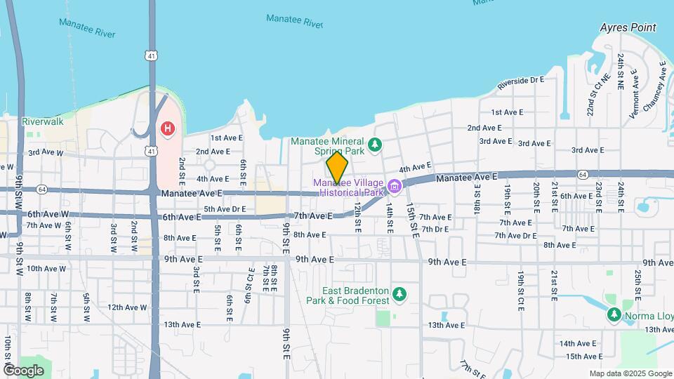 1063 Manatee Ave Mapa y Detalles de la Ubicación
