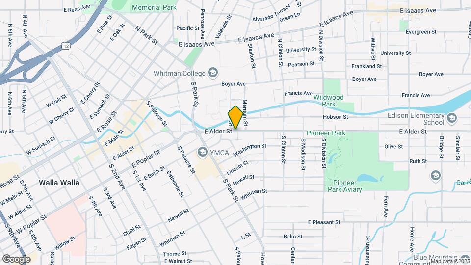 532 E Alder St Map and Location Details