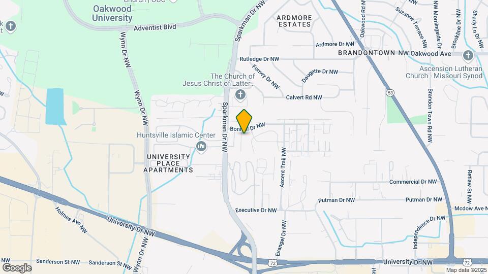 1510 Halston Cir NW Map and Location Details
