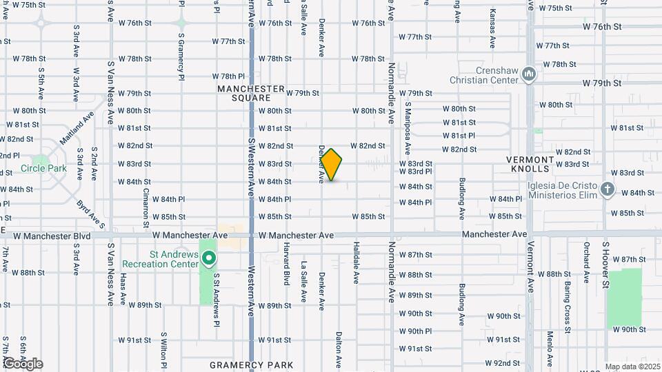 1548 W 84th St Map and Location Details