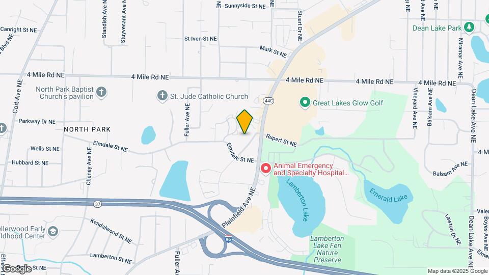 3401 Salerno Dr NE Map and Location Details