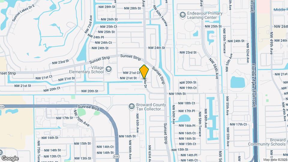 2031 NW 64th Ave Mapa y Detalles de la Ubicación