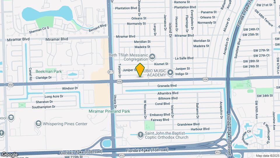 7825 Miramar Pkwy Map and Location Details