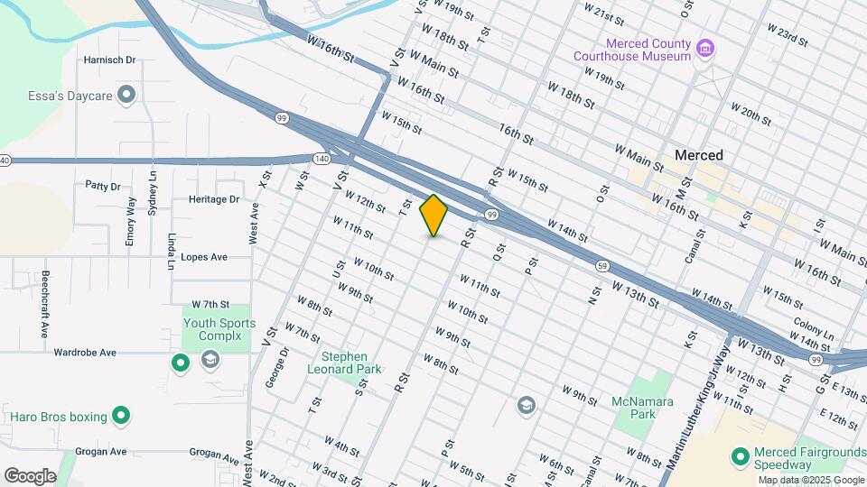 1160 W 12th St Map and Location Details