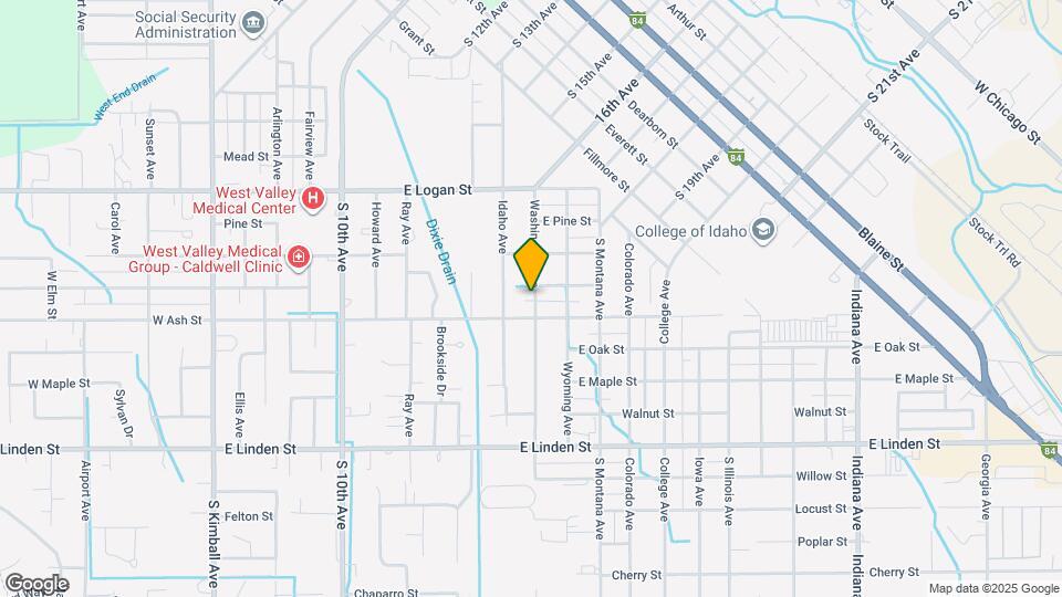 2012 Washington Ave Map and Location Details