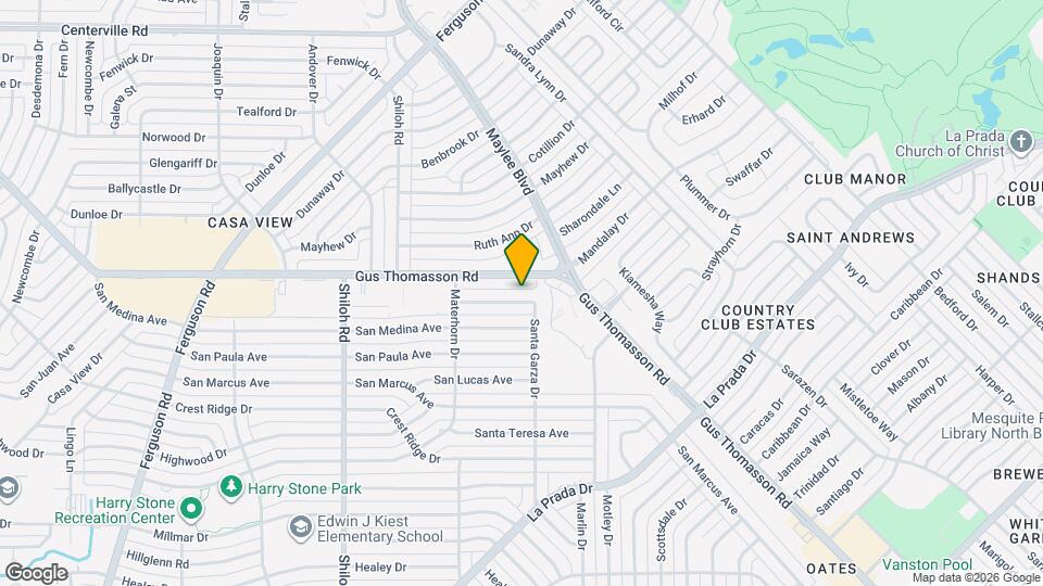 3227 San Vicente Ave Map and Location Details