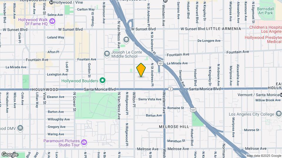 5647 Virginia Ave Map and Location Details