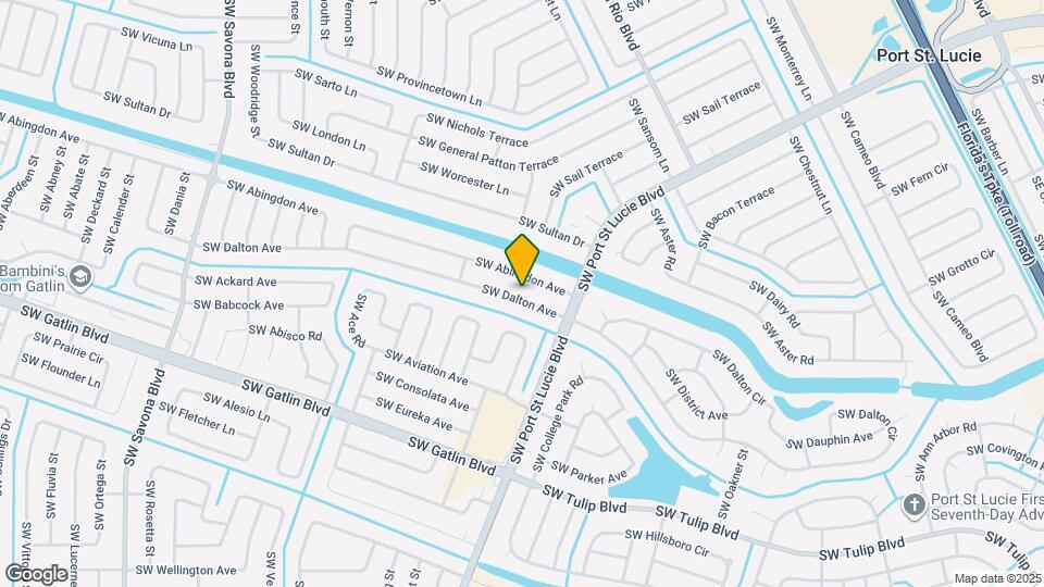 871 SW Dalton Ave Map and Location Details