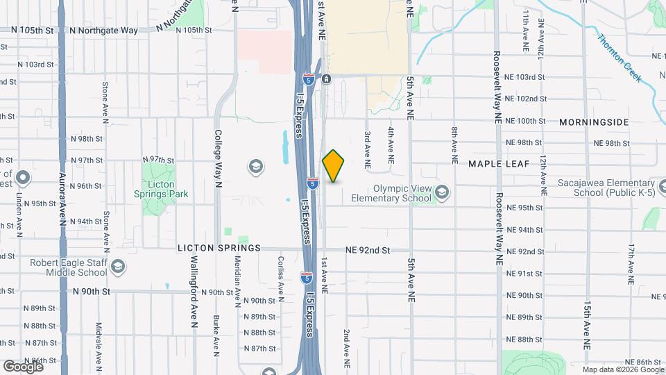 9522 1st Ave NE Map and Location Details