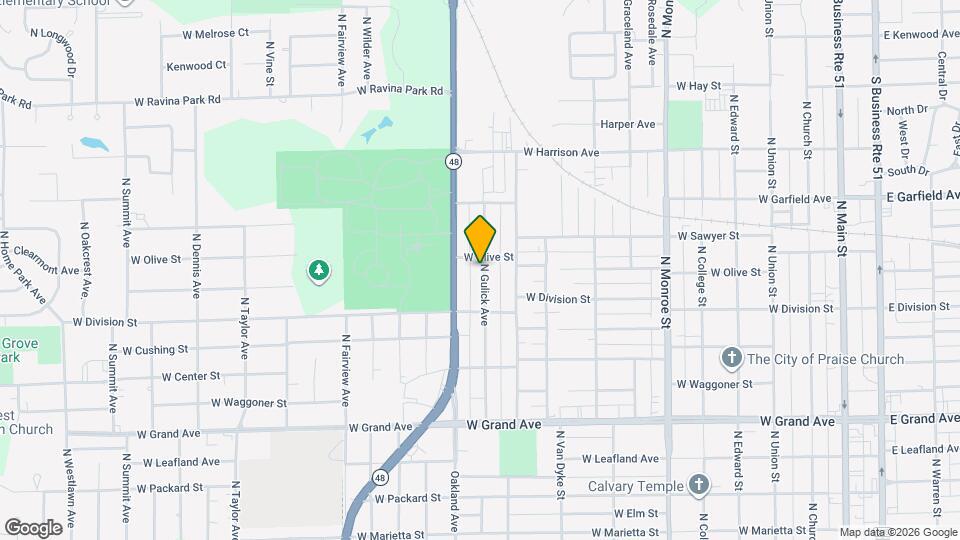 1739 N Gulick Ave Mapa y Detalles de la Ubicación