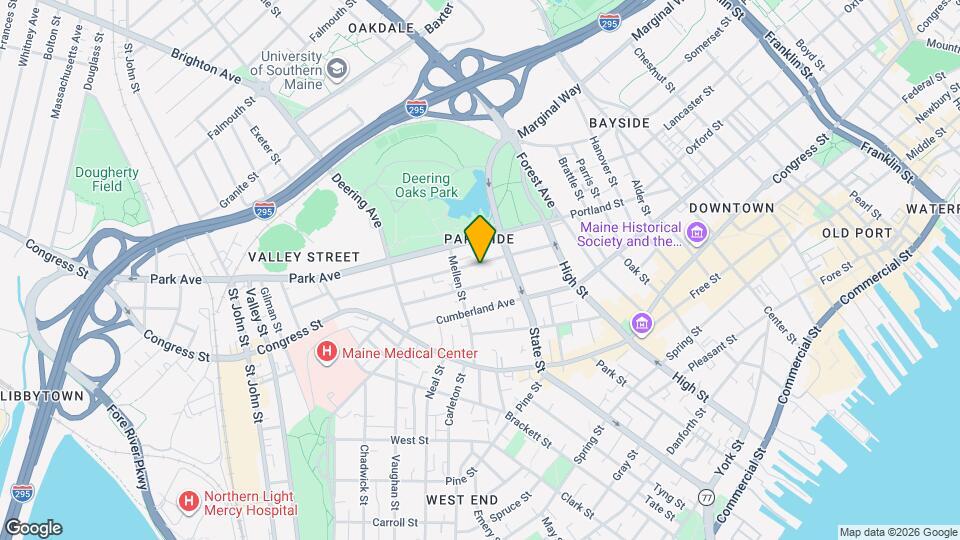 64 Grant St, Unit 1 Map and Location Details