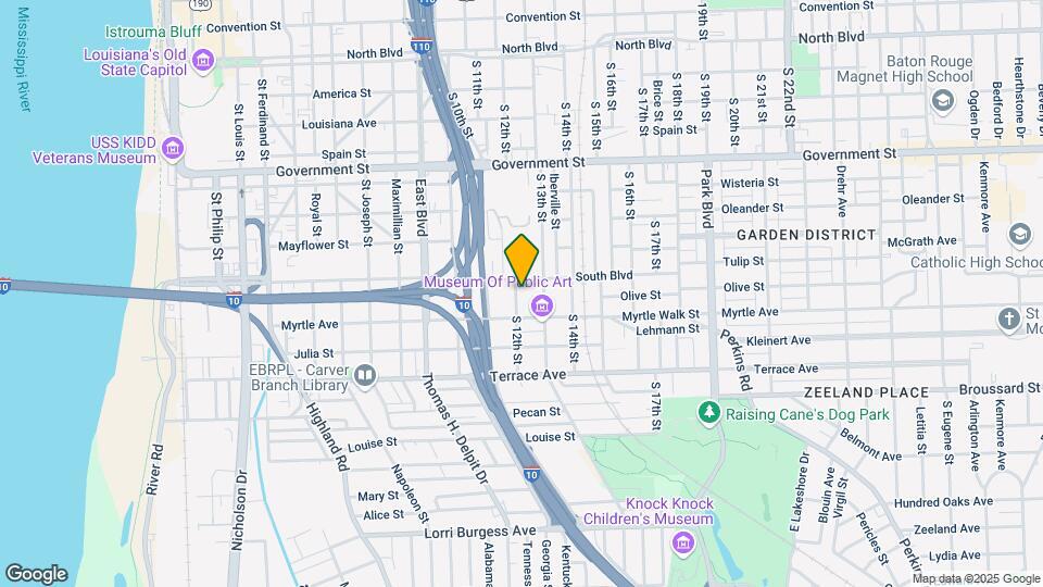 915 S 12th St, Unit A Map and Location Details