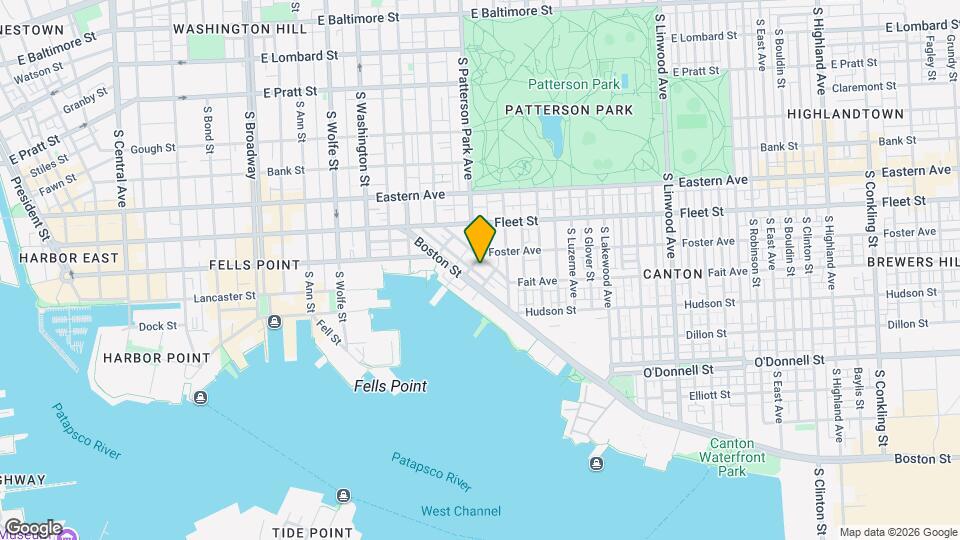 2306 Cambridge St Map and Location Details