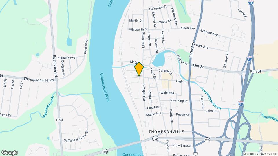 10 Thompson Ct, Unit 3 Map and Location Details