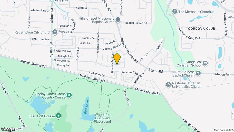 7094 Showboat Ln Mapa y Detalles de la Ubicación