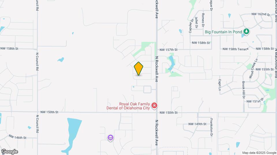 7213 NW 154th St Map and Location Details