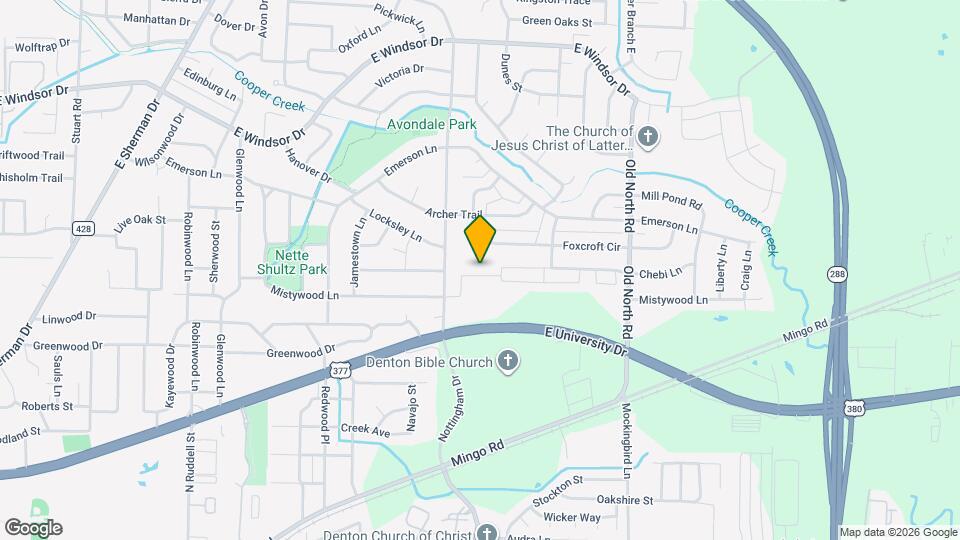 2017 Chandler Dr Mapa y Detalles de la Ubicación