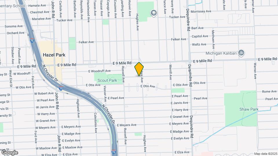 1320 E Goulson Ave Map and Location Details