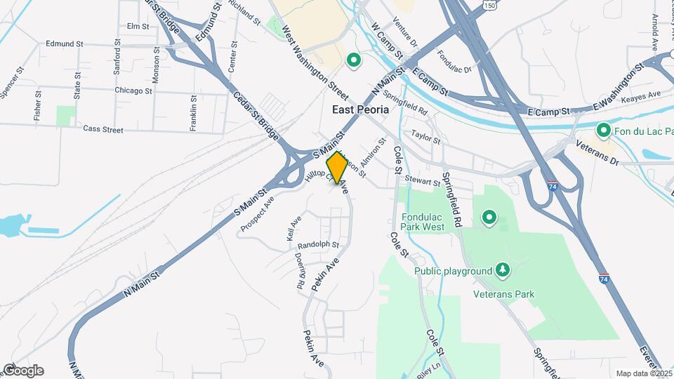 204 Pekin Ave Mapa y Detalles de la Ubicación