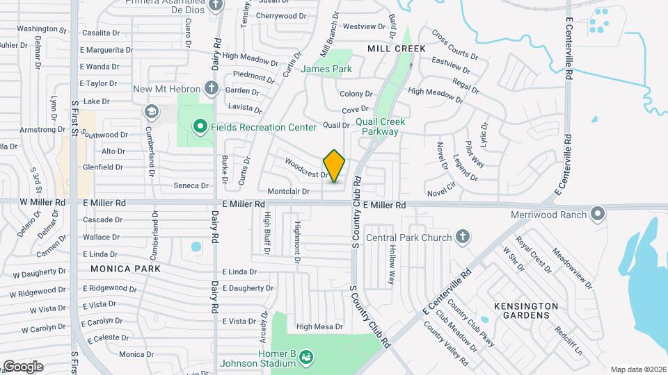 1209 Montclair Dr Map and Location Details