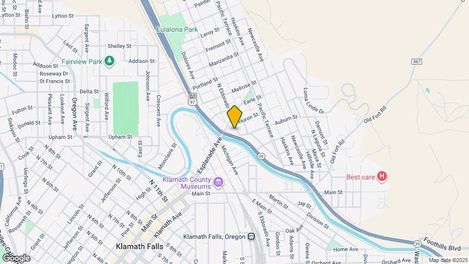 524 N Eldorado Ave Map and Location Details