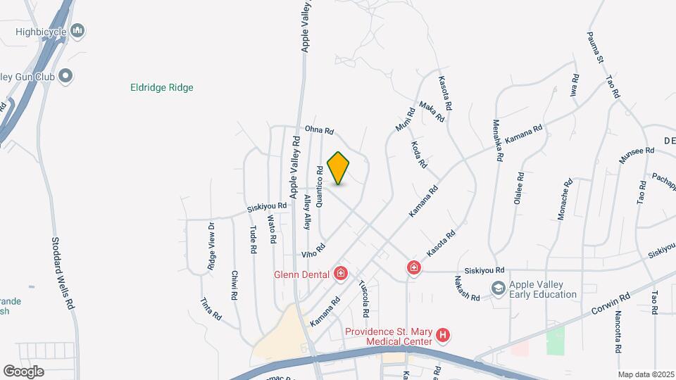 16359 Siskiyou Rd Map and Location Details