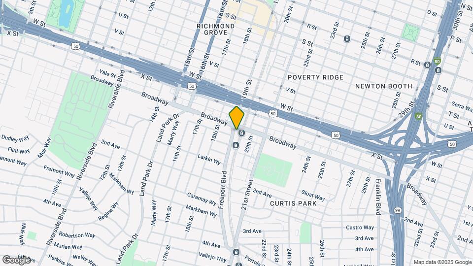 2519 Freeport Blvd Map and Location Details