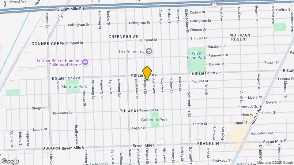 19758 Fairport St Map and Location Details