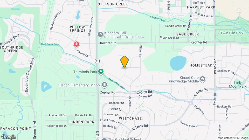 2315 Copper Crest Ln Map and Location Details