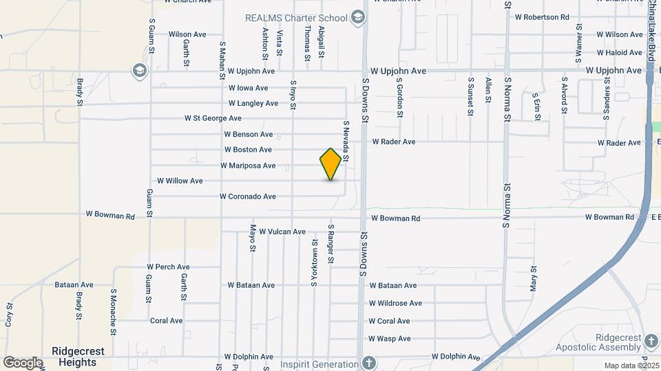 941 W Atkins Ave Map and Location Details