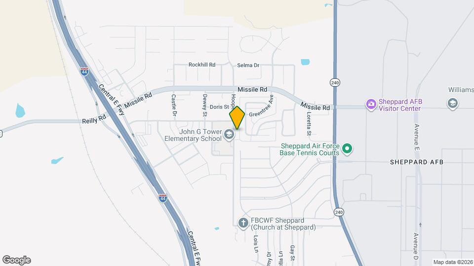 5207 Hooper Dr Map and Location Details