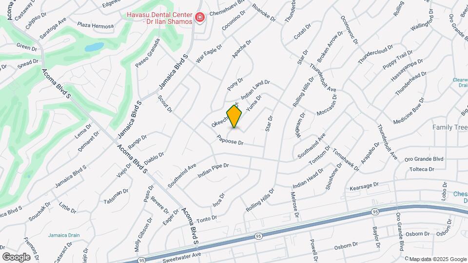 2830 Yuma Dr Map and Location Details